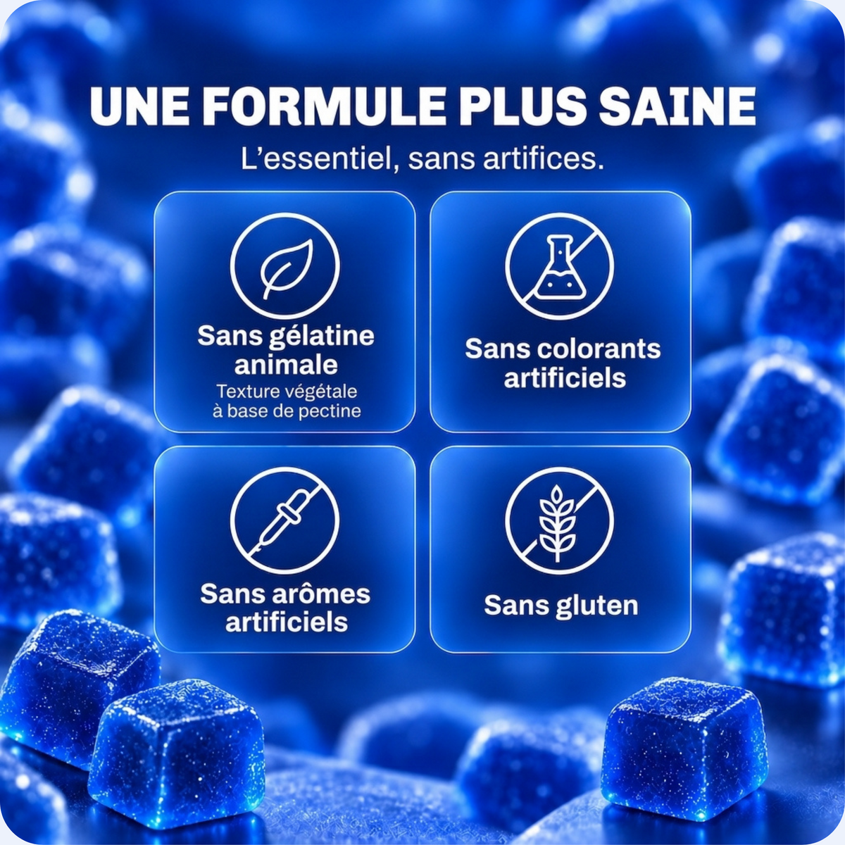 Gummies de Créatine Myrtille